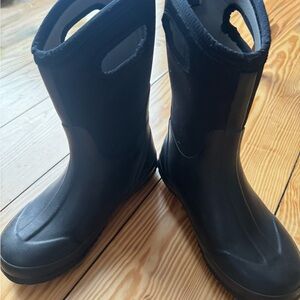 Bogs Kids Black Waterproof Boots